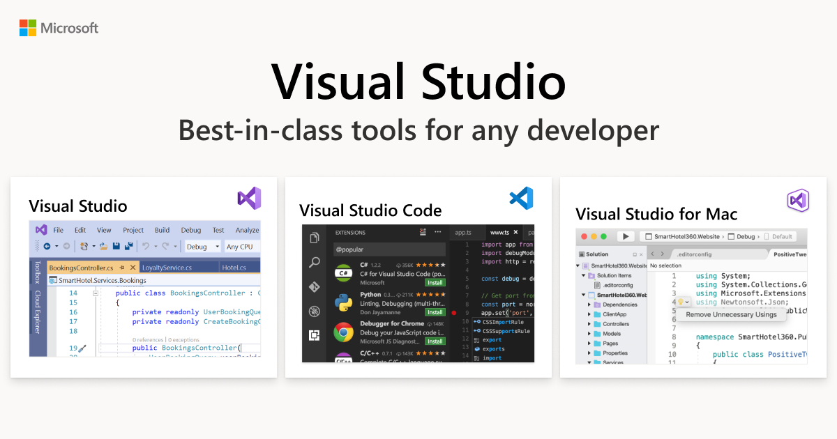 make program on visual studio for mac